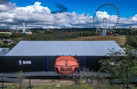 Maior e com mais atrações NBA House é inaugurada para as finais da temporada