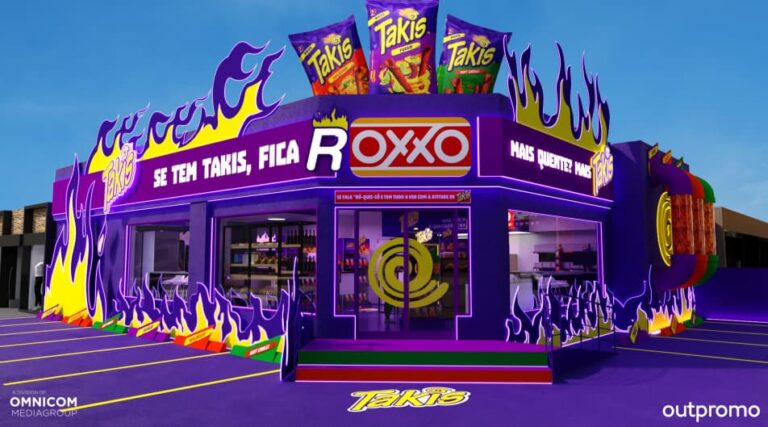 Takis lança loja emblemática em parceria com o OXXO