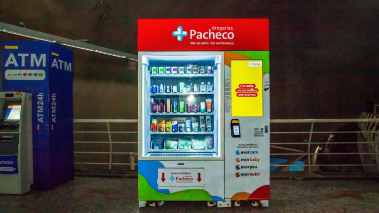 Drogarias Pacheco terá máquinas de venda automática de produtos de marca própria no Rio de Janeiro