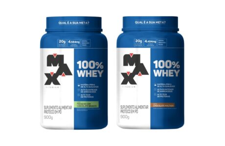 Max Titanium lança dois novos sabores para seu 100% Whey