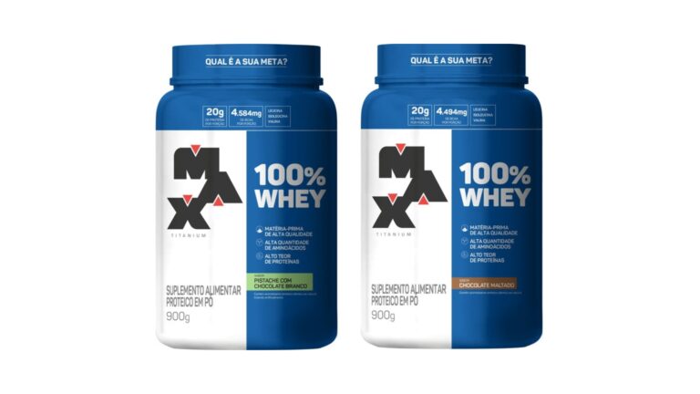 Max Titanium lança dois novos sabores para seu 100% Whey
