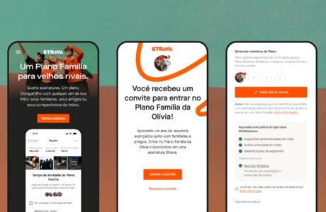 Strava lança o Plano Família, com assinatura anual compartilhada