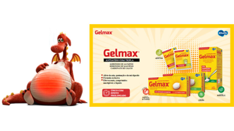 Antiácido Gelmax retorna às farmácias com nova embalagem e campanha de comunicação