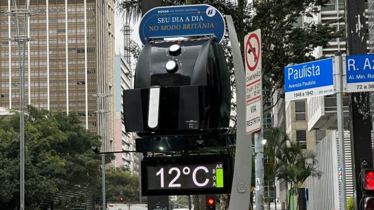 Britânia invade as ruas do Brasil com Air Fryers gigantes