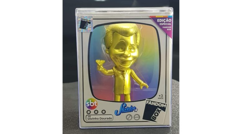 Fandom Box, em parceria com o SBT, lança edição especial do Silvinho Dourado