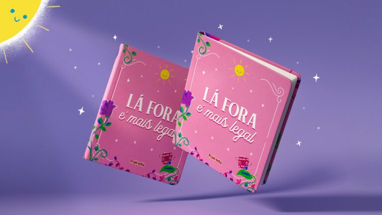Fruittella cria livro infantil que só revela suas páginas sob a luz do sol
