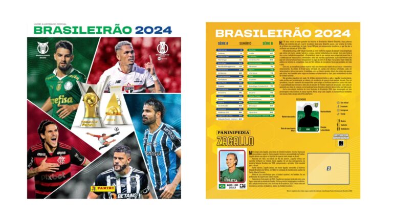 Panini apresenta o álbum de figurinhas do Brasileirão 2024 (1)