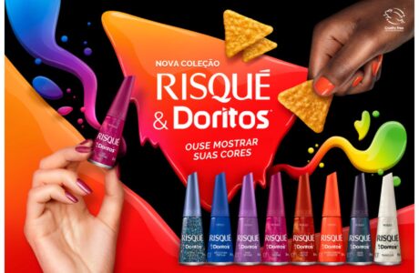 Risqué traz coleção inédita de esmaltes em parceria com DORITOS