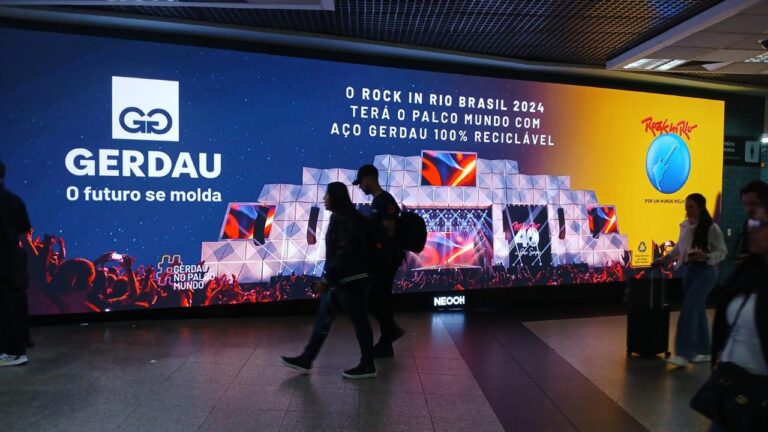 Ativação em OOH da Gerdau no aeroporto de Congonhas em SP_divulgação Gerdau (1) (1)