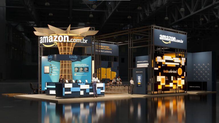 BFerraz assina pelo 3º ano consecutivo espaço da Amazon Brasil na Bienal do Livro