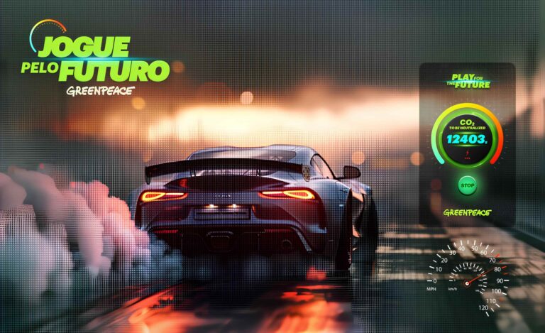 Greenpeace combate emissões nos jogos no mundo real (1)