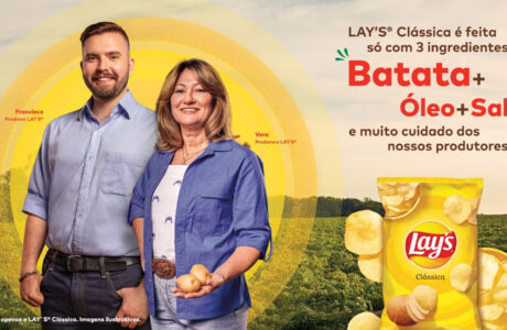 LAY’S® COMEMORA 10 ANOS ESTABELECIDOS NO BRASIL E PROMOVE CAMPANHA QUE REFORÇA QUE É FEITA COM BATATA DE VERDADE