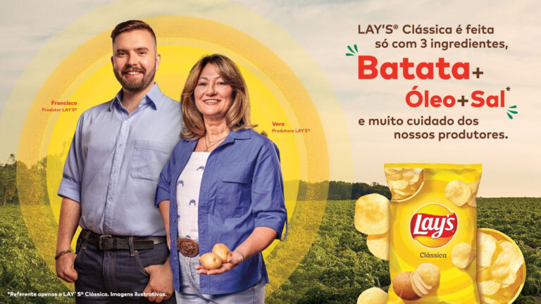 LAY’S® COMEMORA 10 ANOS ESTABELECIDOS NO BRASIL E PROMOVE CAMPANHA QUE REFORÇA QUE É FEITA COM BATATA DE VERDADE