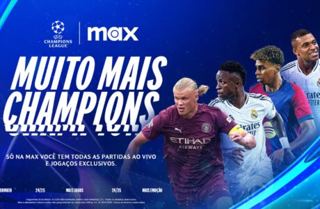 Max lança campanha para a nova temporada da UEFA Champions League