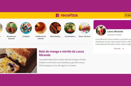 Receitas e Influenciadores – Receitas_Divulgação