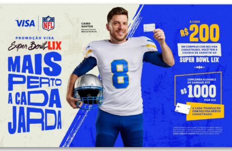 Visa levará consumidores para o Super Bowl LIX