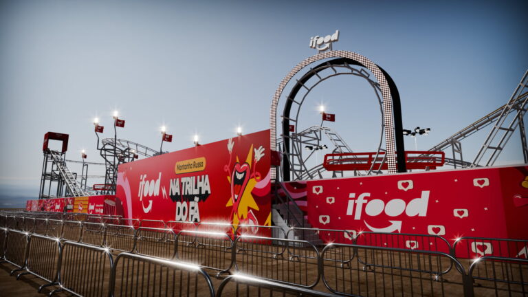iFood entrega trilha sonora especial para o público na montanha-russa mais famosa do Brasil