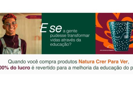 Dia do Professor Natura Crer Para Ver mobiliza em prol da educação de qualidade