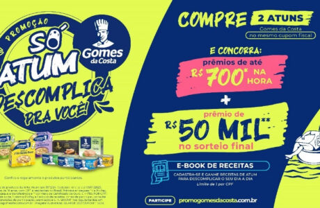 Gomes da Costa lança promoção “Só Atum Descomplica pra Você”