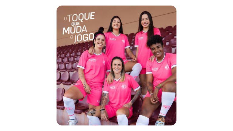 Lupo Sport lança campanha de Outubro Rosa O Toque que Muda o Jogo, com novo uniforme da Ferroviária