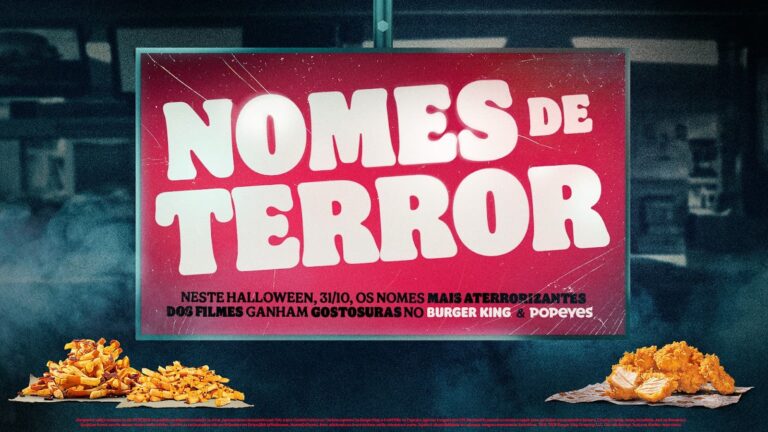 No Halloween, Burger King® dá batata e Popeyes® mini filés para quem tem nome de personagens de filme de terror (1)