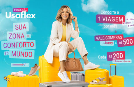 Usaflex lança sua primeira promoção que levará o conforto da marca pelo mundo