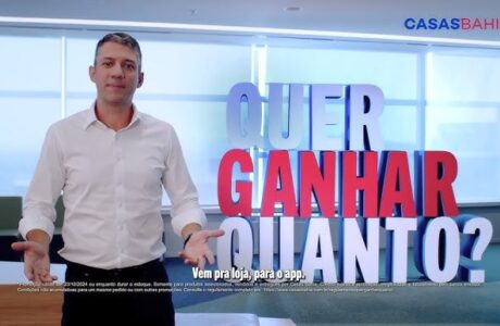 quer ganhar quanto CasasBahia