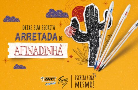 BIC apresenta campanha “Afinadinha” para celebrar a escrita fina no Norte e Nordeste