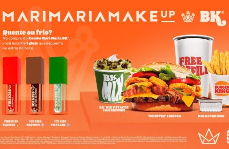 Burger King® e Mari Maria MakeUp se unem para lançar glosses exclusivos