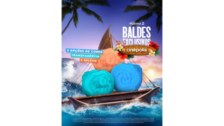 Cinépolis lança combo de Moana 2