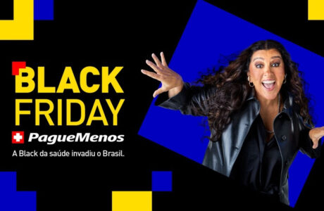 Regina Casé estrela campanha de Black Friday da Pague Menos e Extrafarma