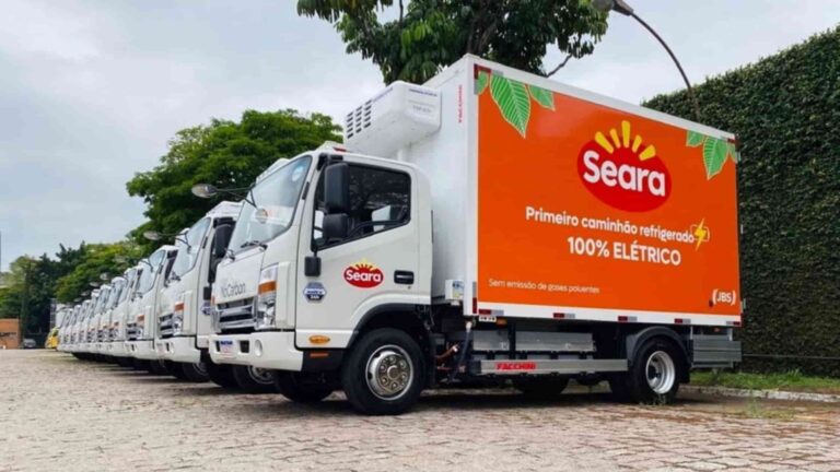Seara investe R$ 13,5 milhões para ampliar frota de caminhões elétricos