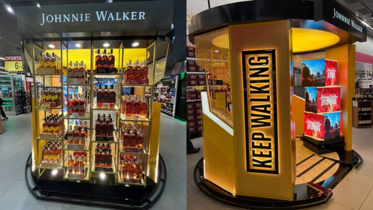 Johnnie Walker promove experiência disruptiva na rede de supermercados Carrefour