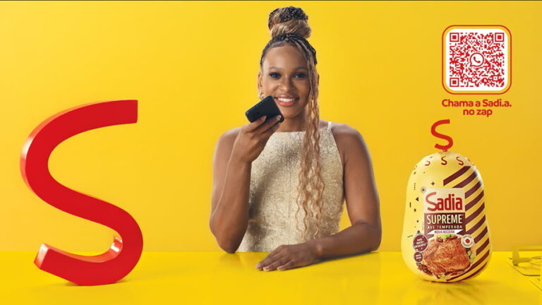 Sadia traz Rebeca Andrade para promover Supreme Sadia e buscas por receitas no WhatsAp