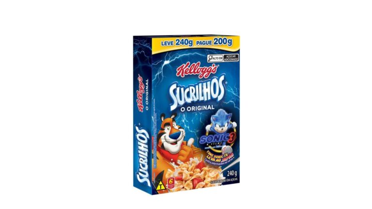 Sucrilhos® e Sonic 3 O Filme se unem para collab inédita