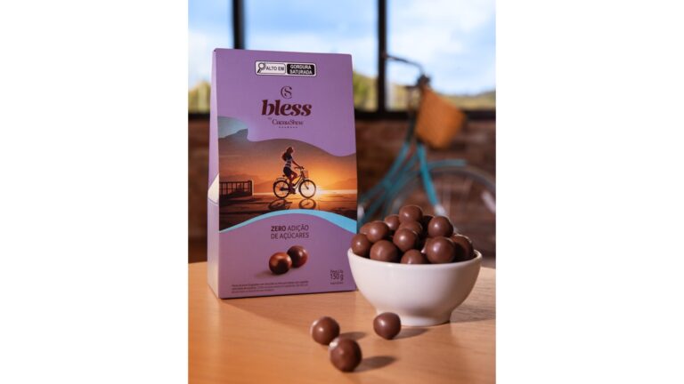 Cacau Show reposiciona seus produtos zero açúcares e zero lactose, e apresenta a nova linha Bless