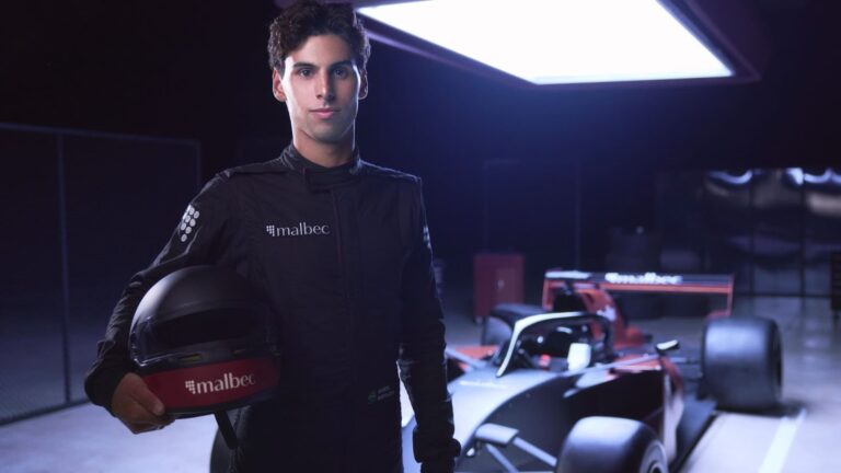Malbec celebra trajetória de Gabriel Bortoleto no automobilismo