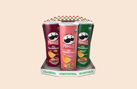 Pizza na lata Pringles® apresenta três novos sabores baseados nas queridinhas dos brasileiros
