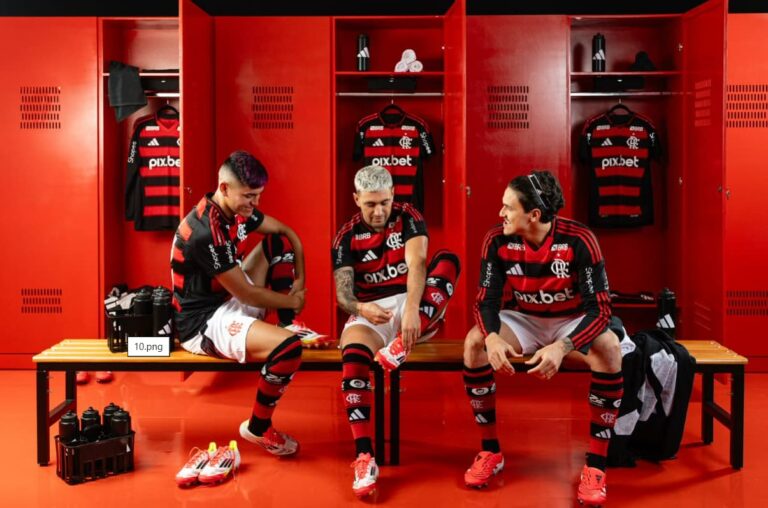 adidas e Flamengo apresentam o uniforme principal para a temporada 2025 e 2026