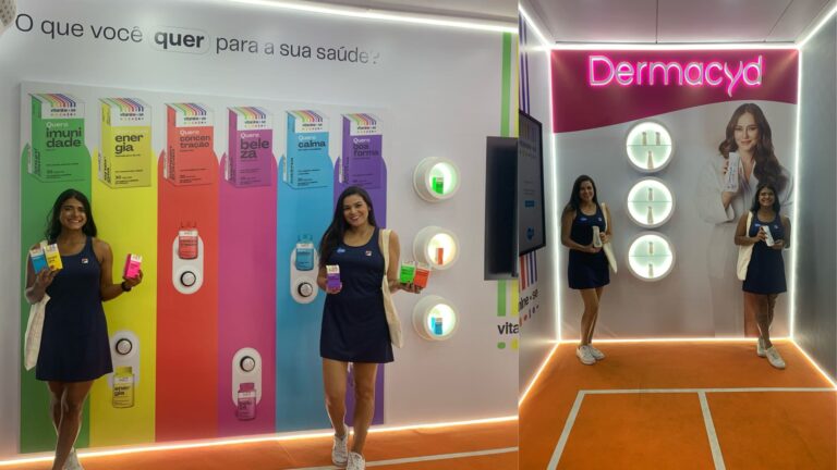 EMS retorna ao Rio Open com as marcas Dermacyd e Vitamine-se