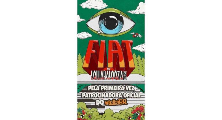 Fiat anuncia patrocínio ao Lollapalooza pela primeira vez no Brasil com Fastback e Pulse como carros oficiais do festival