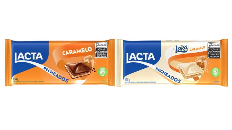 Lacta anuncia lançamento de barras de chocolate recheadas com caramelo para encantar nesta Páscoa
