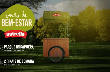 Nutrella promove experimentação gratuita de lanches no Parque do Ibirapuera em São Paulo