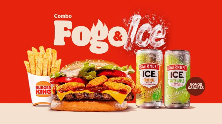 Smirnoff ICE e Burger King® se juntam em parceria inédita no Carnaval