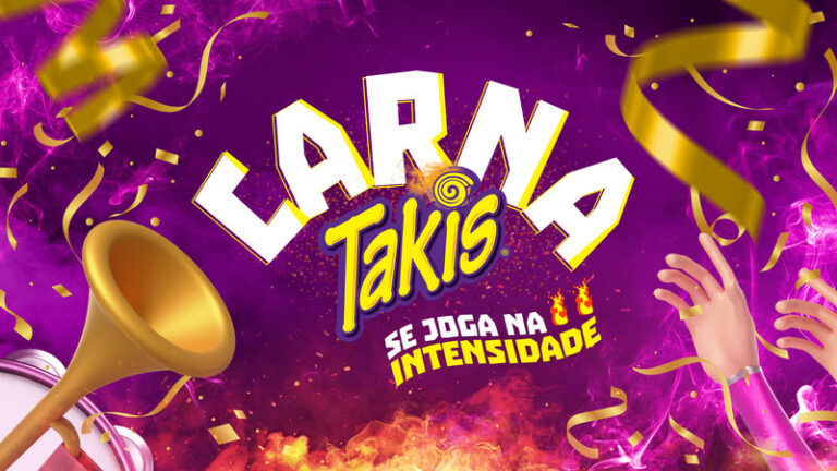 Takis leva toda sua intensidade para o carnaval de rua