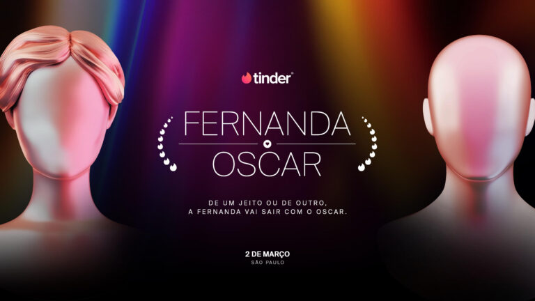 Tinder garante o match mais esperado do ano Fernanda & Oscar