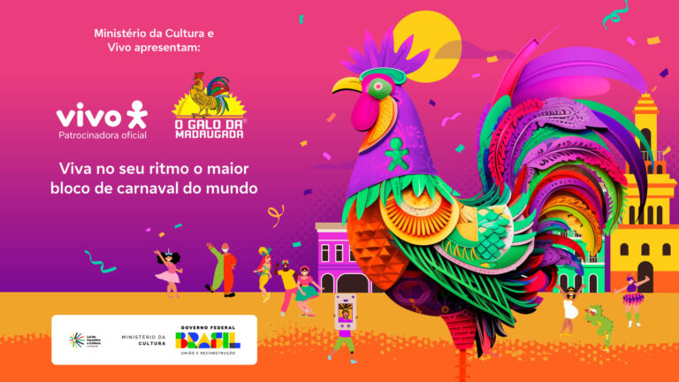 Vivo renova patrocínio ao Galo da Madrugada e garante presença no maior bloco de carnaval do mundo
