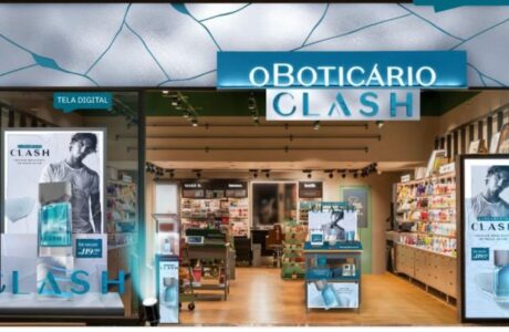 A maior intervenção já feita nas fachadas do Boticário marca o lançamento de Clash