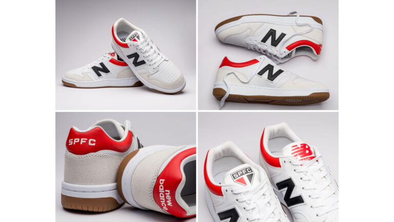 New Balance lança o modelo 480 SPFC, tênis que une estilo à paixão Tricolor