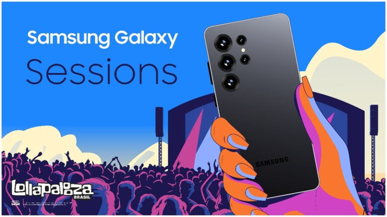 Samsung Galaxy no Lollapalooza Brasil 2025